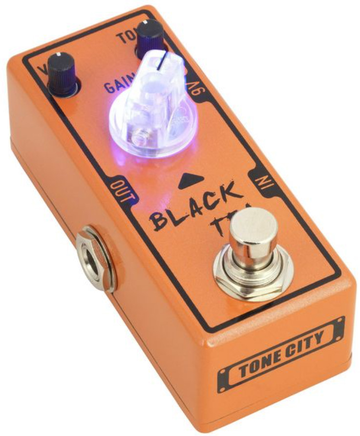 Tone City Audio Black Tea Distortion T-m Mini - Overdrive/Distortion/Fuzz Effektpedal - Variation 1