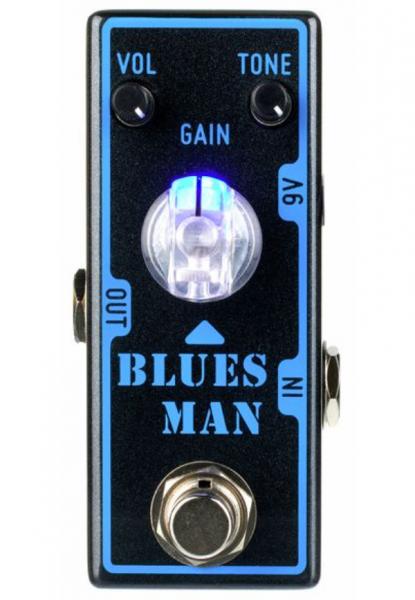 Overdrive/distortion/fuzz effektpedal Tone city audio T-M Mini Bluesman Overdrive