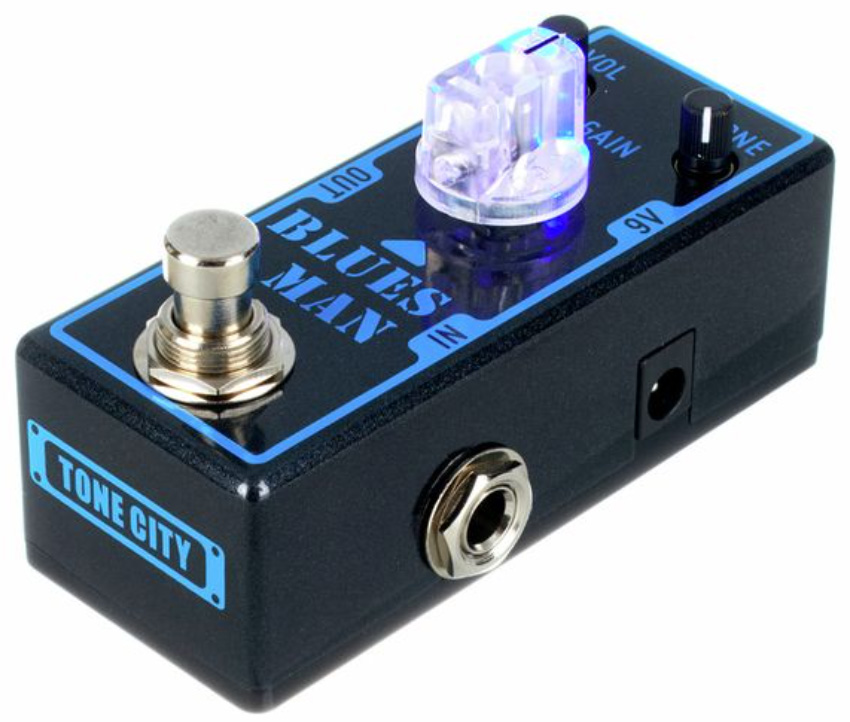 Tone City Audio Bluesman Overdrive T-m Mini - Overdrive/Distortion/Fuzz Effektpedal - Variation 1