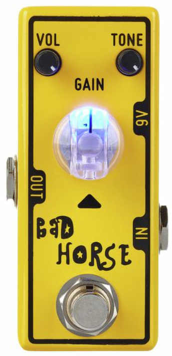 Tone City Audio Bad Horse Overdrive T-m Mini - Overdrive/Distortion/Fuzz Effektpedal - Main picture