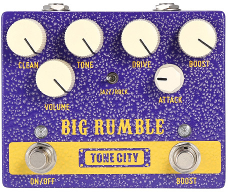Tone City Audio Big Rumble Overdrive - Overdrive/Distortion/Fuzz Effektpedal - Main picture