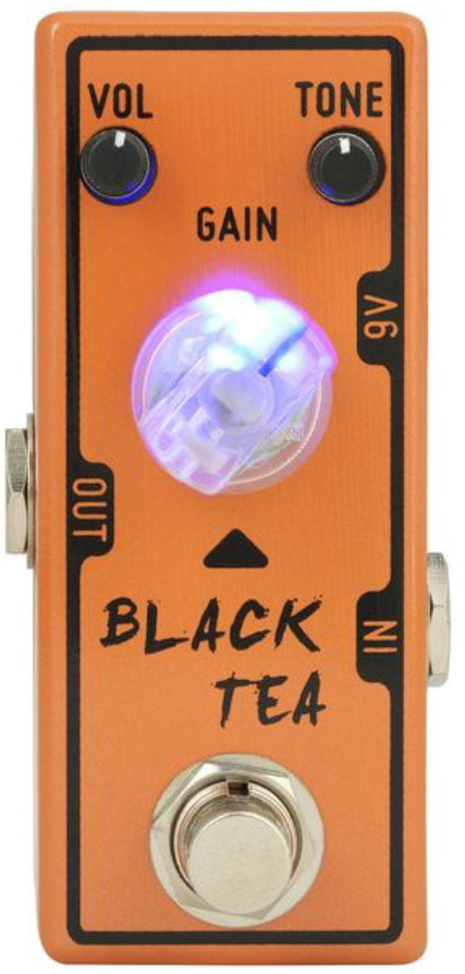 Tone City Audio Black Tea Distortion T-m Mini - Overdrive/Distortion/Fuzz Effektpedal - Main picture