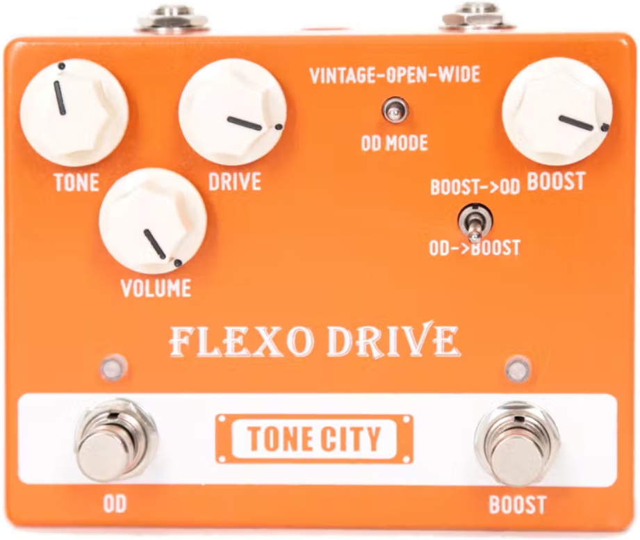 Tone City Audio Flexo Drive Overdrive Boost - Overdrive/Distortion/Fuzz Effektpedal - Main picture
