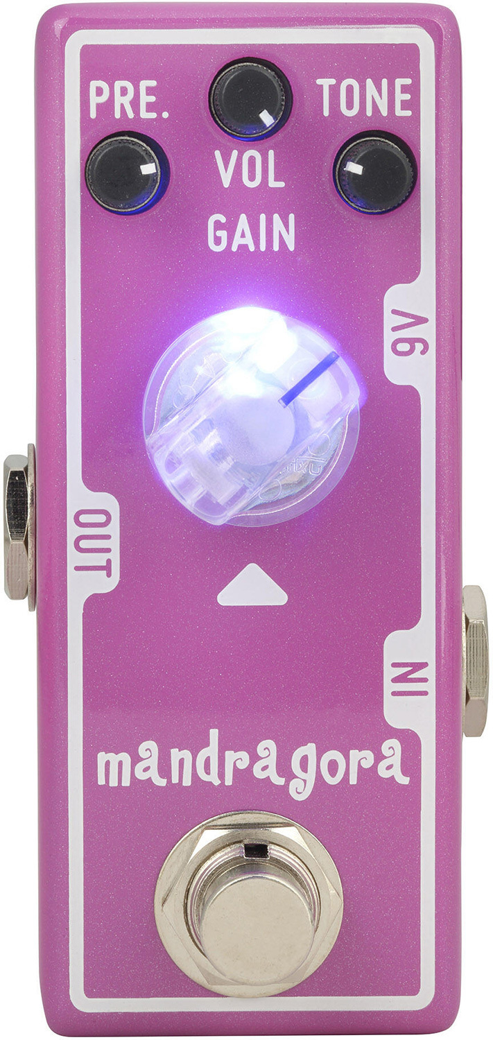 Tone City Audio Mandragora Overdrive T-m Mini - Overdrive/Distortion/Fuzz Effektpedal - Main picture