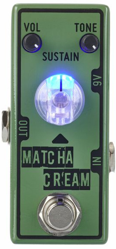 Tone City Audio Matcha Cream Fuzz T-m Mini - Overdrive/Distortion/Fuzz Effektpedal - Main picture