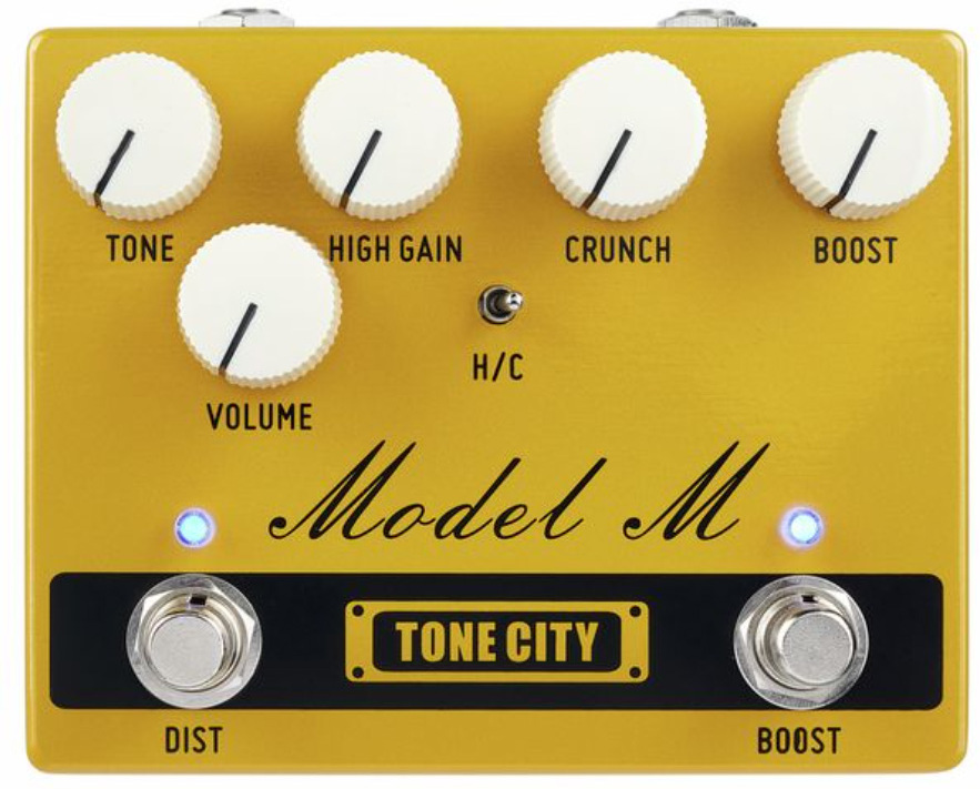 Tone City Audio Model M Distortion V2 - Overdrive/Distortion/Fuzz Effektpedal - Main picture