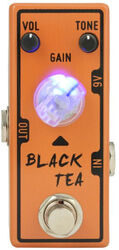 Overdrive/distortion/fuzz effektpedal Tone city audio T-M Mini Black Tea Distortion