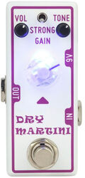 Overdrive/distortion/fuzz effektpedal Tone city audio T-M Mini Dry Martini Overdrive