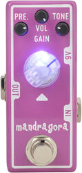Overdrive/distortion/fuzz effektpedal Tone city audio T-M Mini Mandragora Overdrive