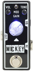 Overdrive/distortion/fuzz effektpedal Tone city audio T-M Mini Mickey Distortion