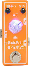 Modulation/chorus/flanger/phaser & tremolo effektpedal Tone city audio T-M Mini Summer Orange Phaser