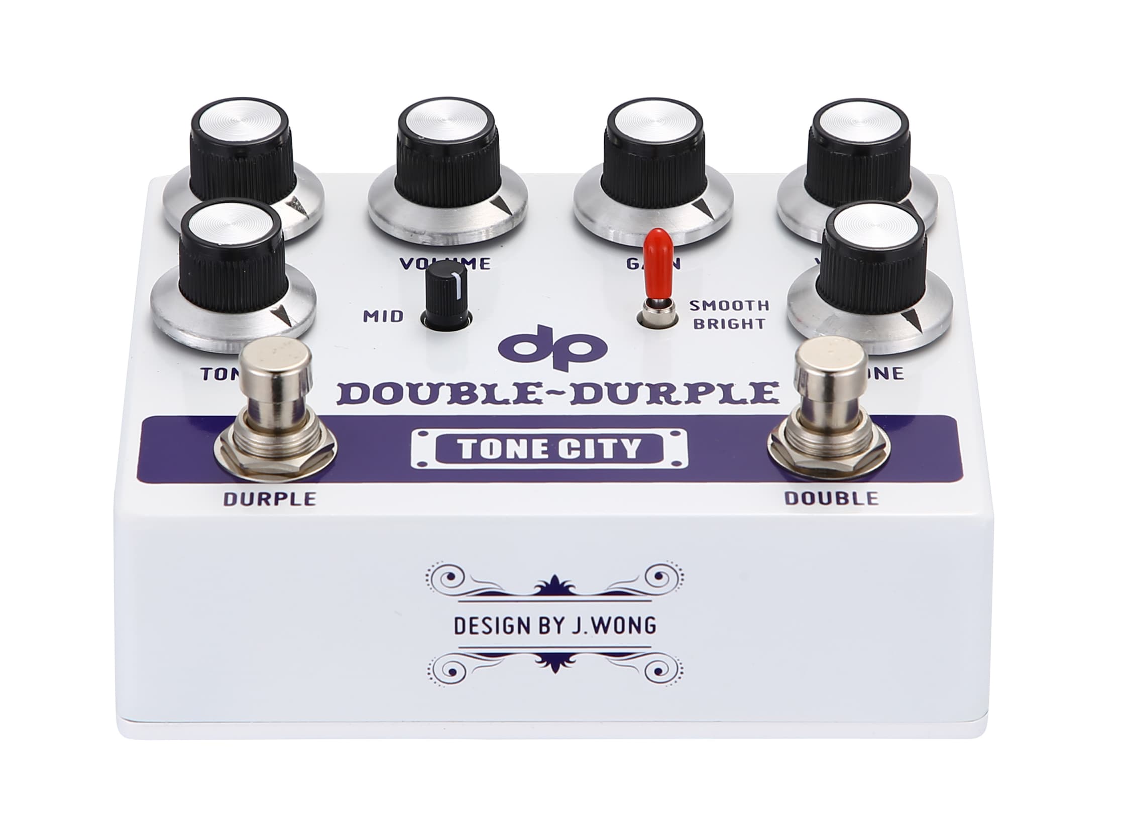Tone City Audio Double Durple Overdrive Boost - Overdrive/Distortion/Fuzz Effektpedal - Variation 1