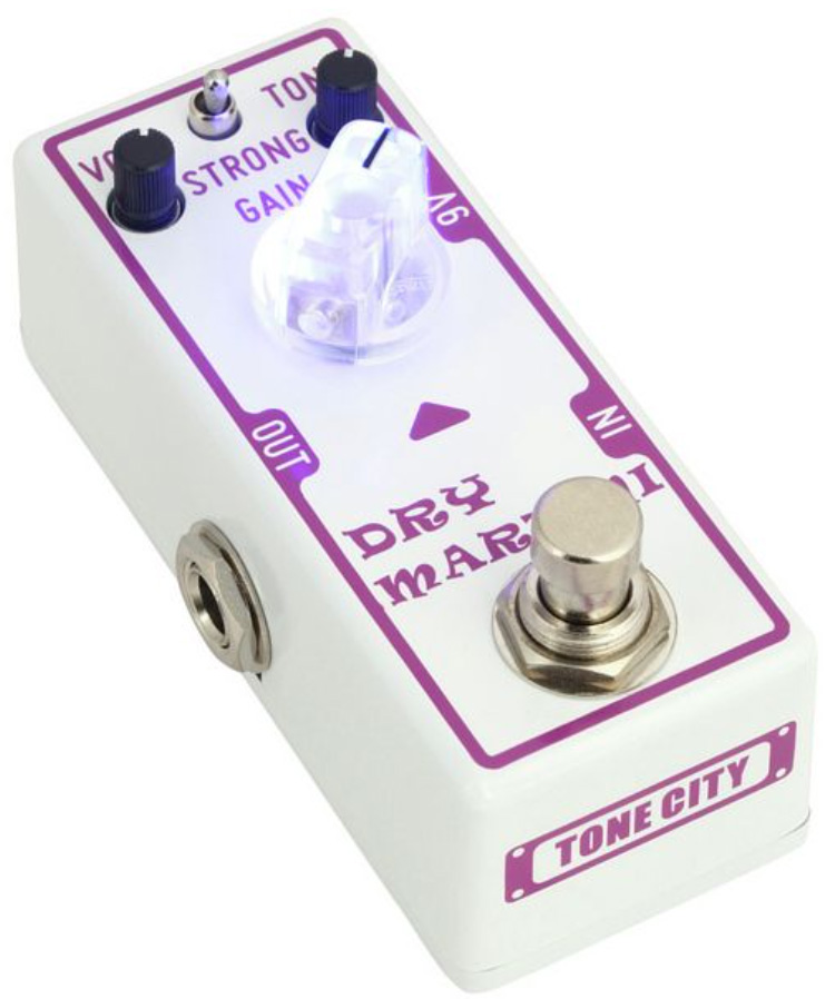 Tone City Audio Dry Martini Overdrive T-m Mini - Overdrive/Distortion/Fuzz Effektpedal - Variation 1