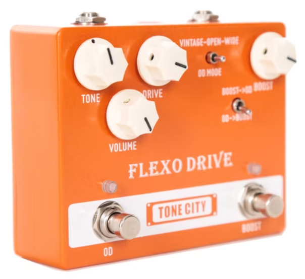 Tone City Audio Flexo Drive Overdrive Boost - Overdrive/Distortion/Fuzz Effektpedal - Variation 1