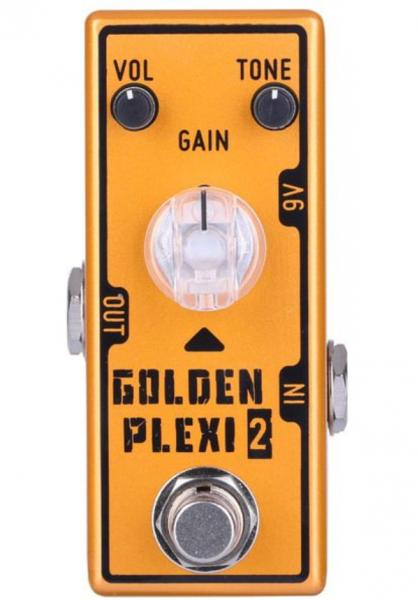 Overdrive/distortion/fuzz effektpedal Tone city audio T-M Mini Golden Plexi Distortion 2
