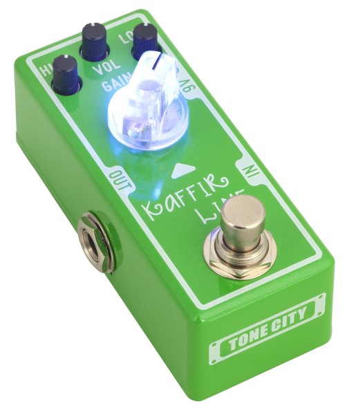Tone City Audio Kaffir Lime Overdrive T-m Mini - Overdrive/Distortion/Fuzz Effektpedal - Variation 1