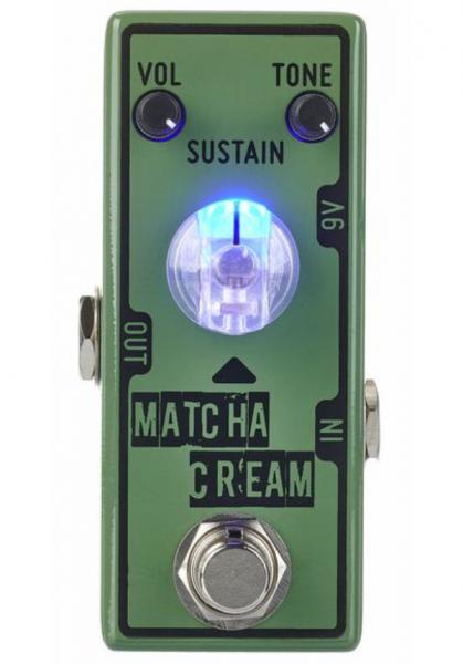 Overdrive/distortion/fuzz effektpedal Tone city audio T-M Mini Matcha Cream Fuzz