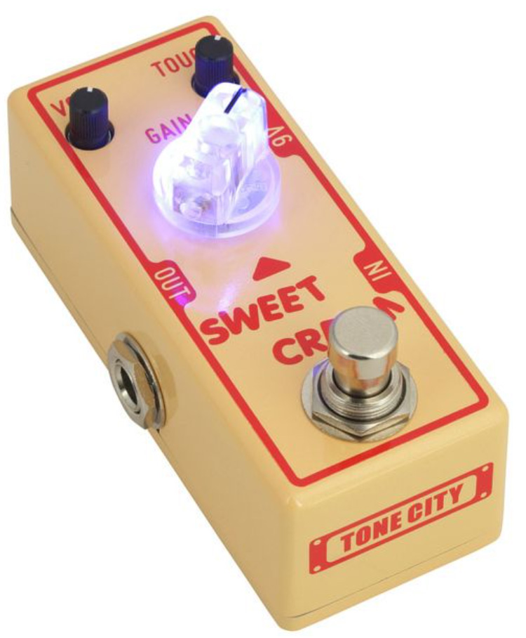 Tone City Audio Sweet Cream Overdrive T-m Mini - Overdrive/Distortion/Fuzz Effektpedal - Variation 1