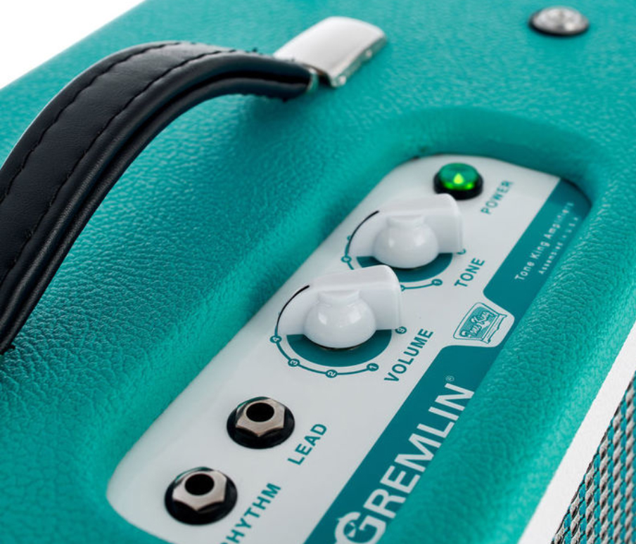 Tone King Gremlin Combo 5w 1x12 Turquoise - Combo für E-Gitarre - Variation 3