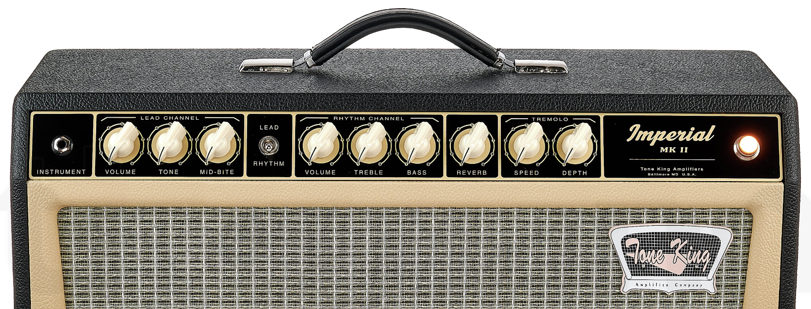 Tone King Imperial Mk Ii Head 20w Black - E-Gitarre Topteil - Variation 3