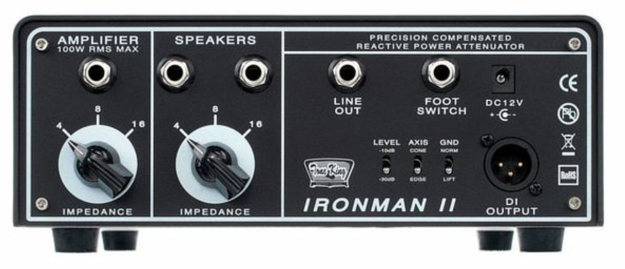 Tone King Ironman Ii Attenuator 100w 4/8/16-ohms - Attenuator - Variation 1
