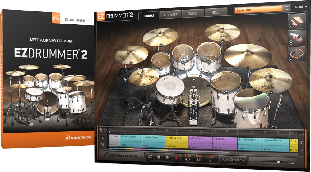 Toontrack Ez Drummer 2 - Virtuellen Instrumente Soundbank - Variation 1