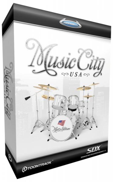 Virtuellen instrumente soundbank Toontrack Music City USA SDX