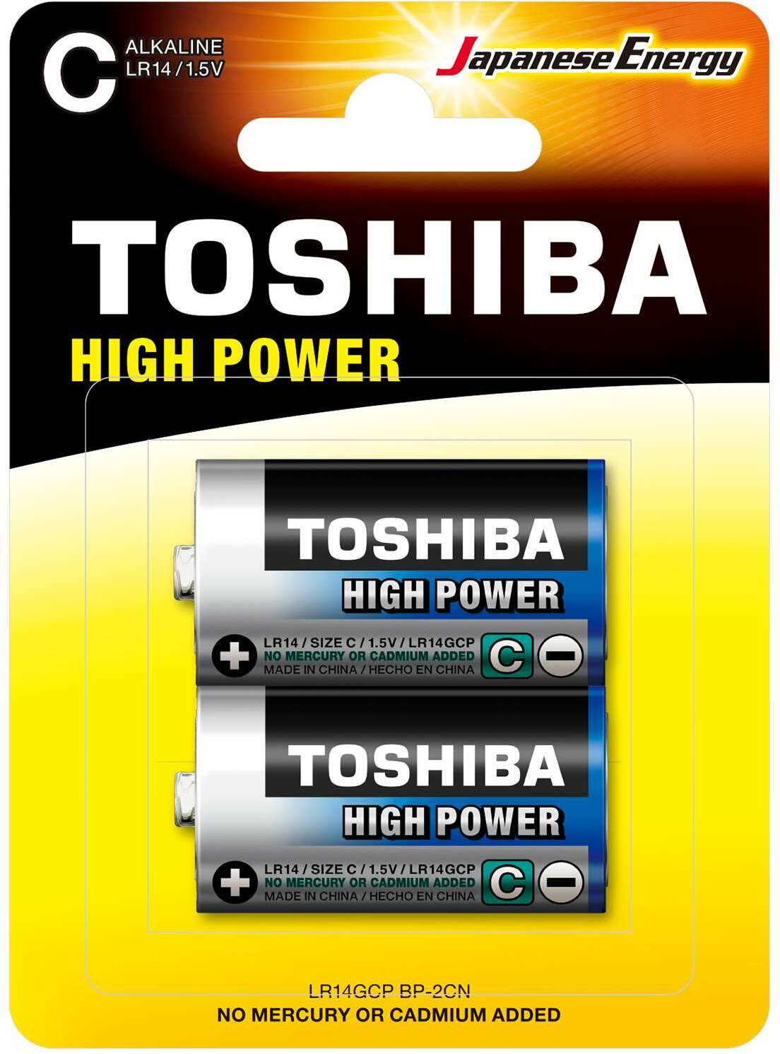 Toshiba Lr14 - Pack De 2 - Batterie - Main picture