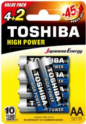 Batterie Toshiba LR6 - Pack of 6