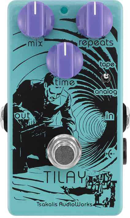 Tsakalis Audioworks Ti.lay. Tape & Analog Delay - Reverb/Delay/Echo Effektpedal - Main picture