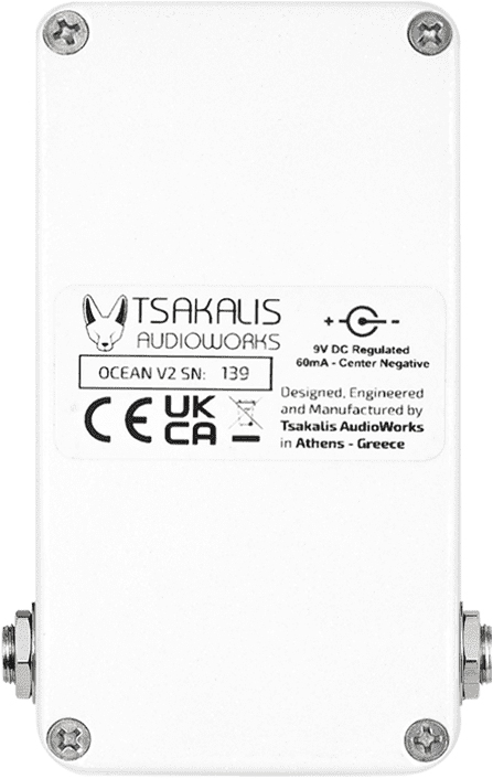 Tsakalis Audioworks Ocean V2 Reverb - Reverb/Delay/Echo Effektpedal - Variation 3