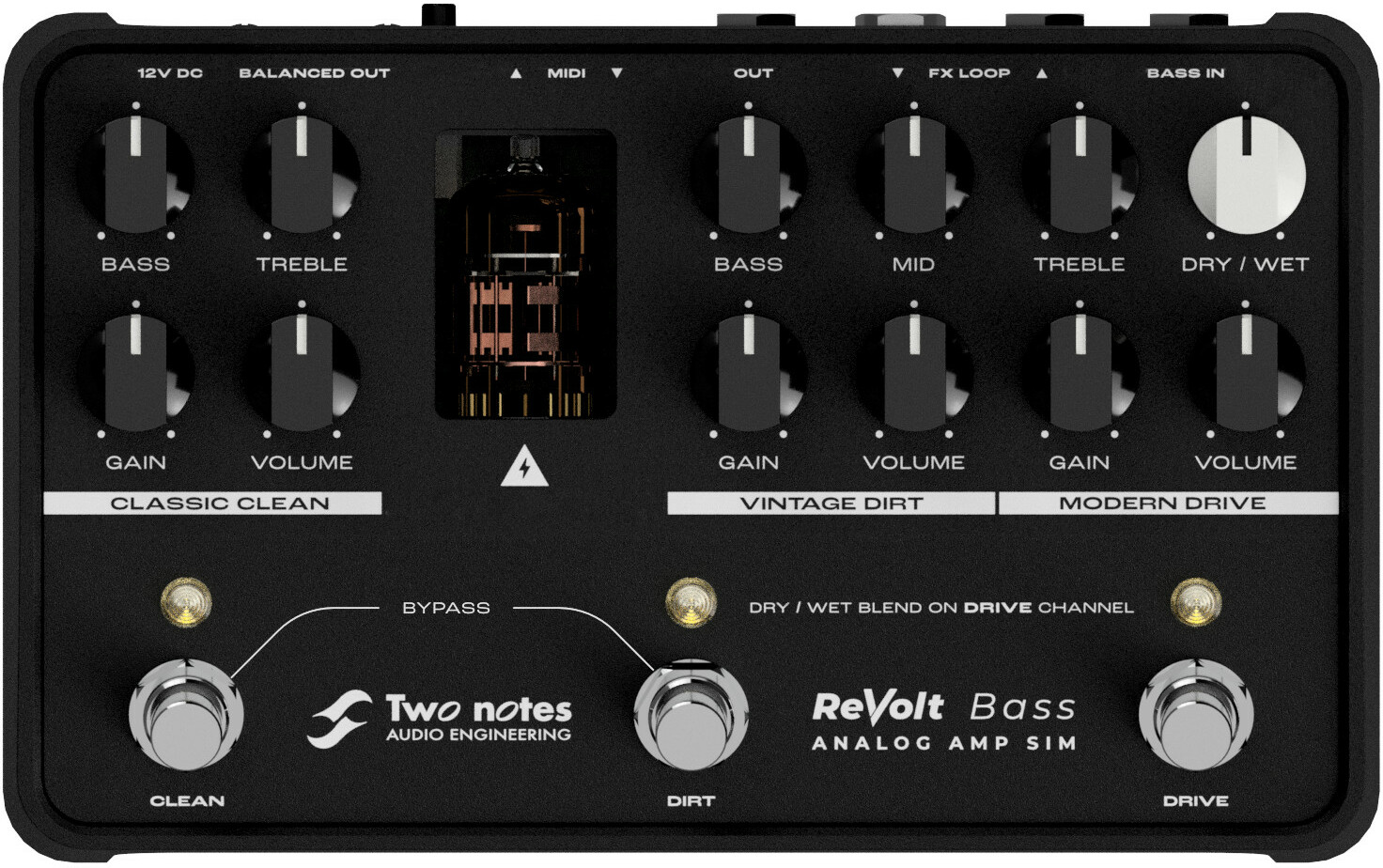 Two Notes Revolt Bass - Bass PreAmp - Main picture