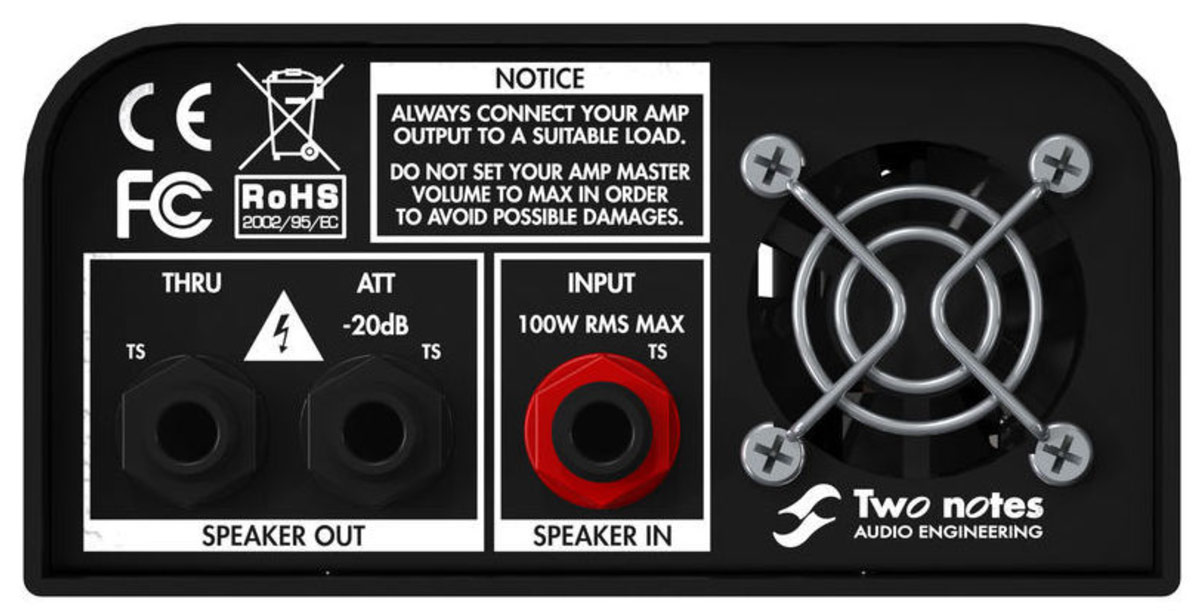 Two Notes Torpedo Captor 8-ohms - Attenuator - Variation 2