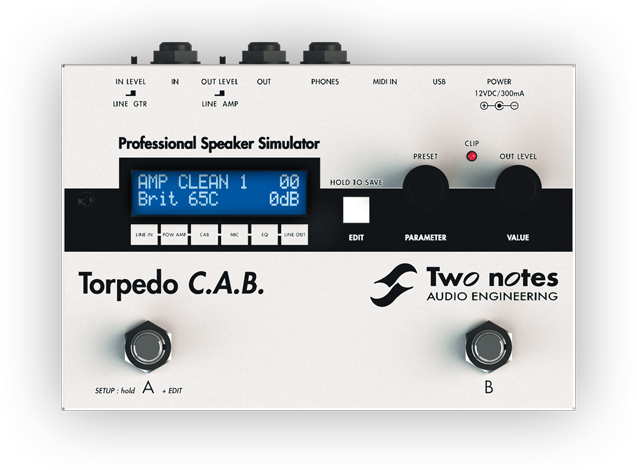 Two Notes Torpedocab - Multieffektpedal - Variation 2