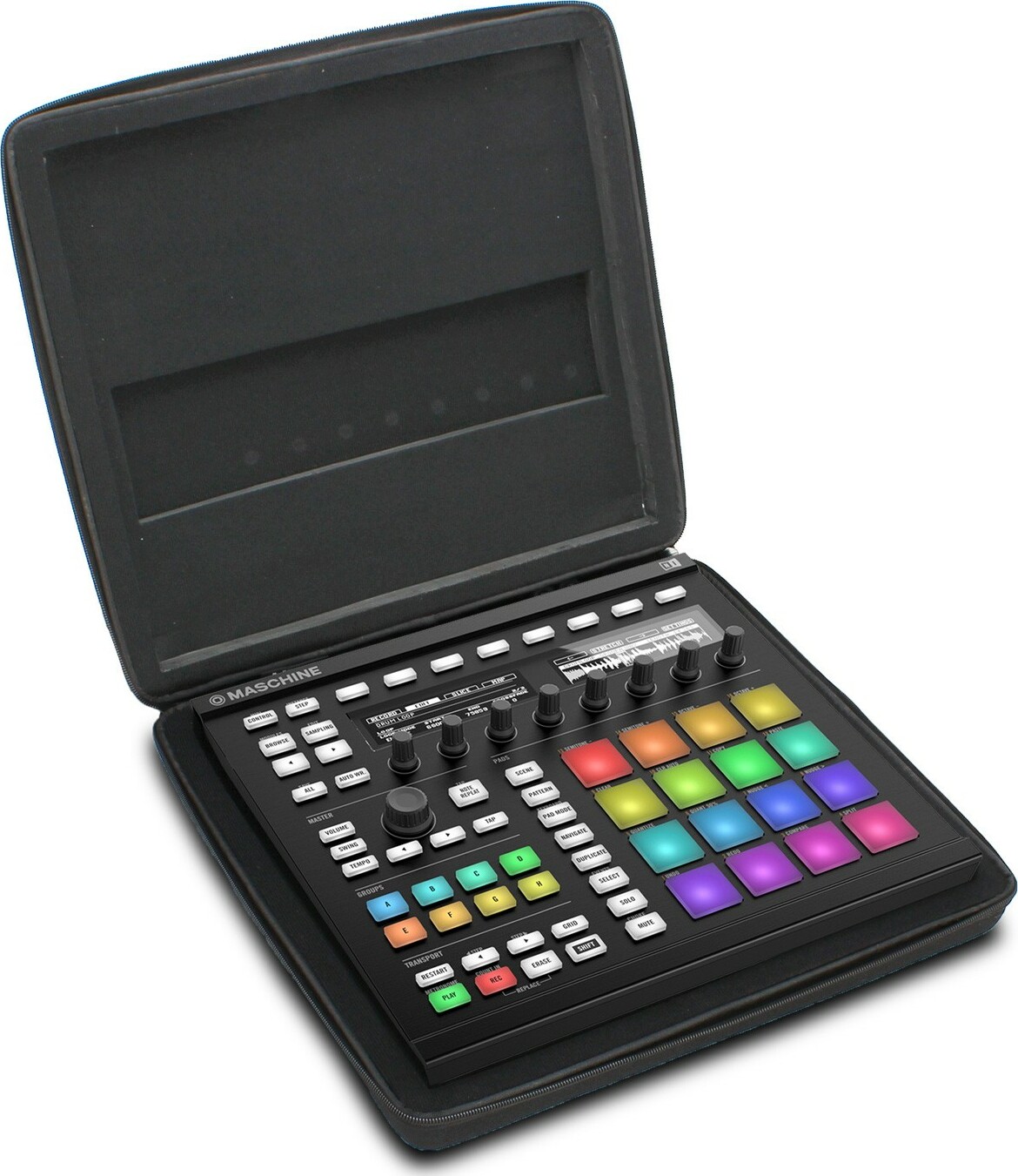 Udg Creator Ni Maschine Mk2 Hardcase Black - Tasche für Studio-Equipment - Main picture