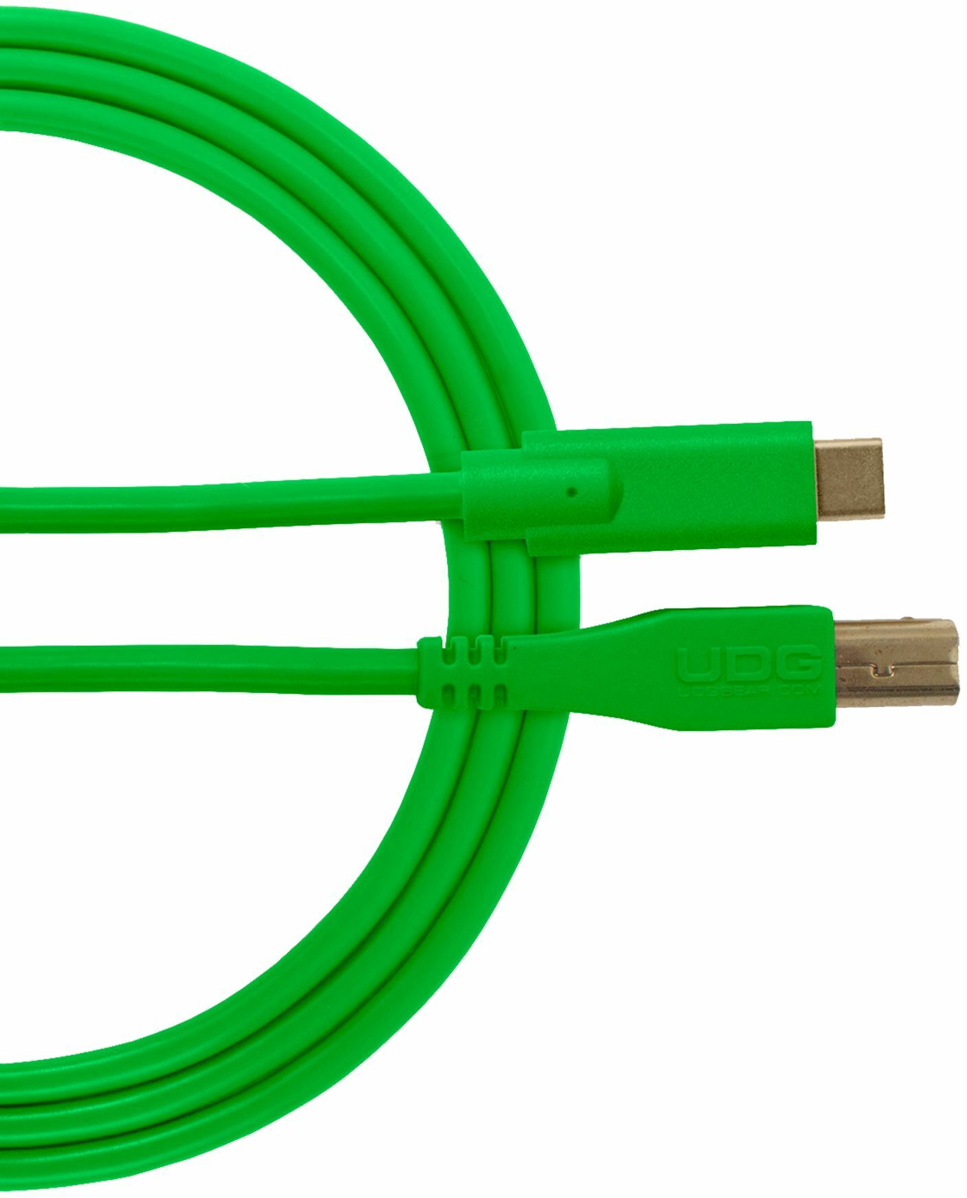 Udg U 96001 Gr (cable Usb 2.0 C-b Vert Droit 1.5m) - Kabel - Main picture