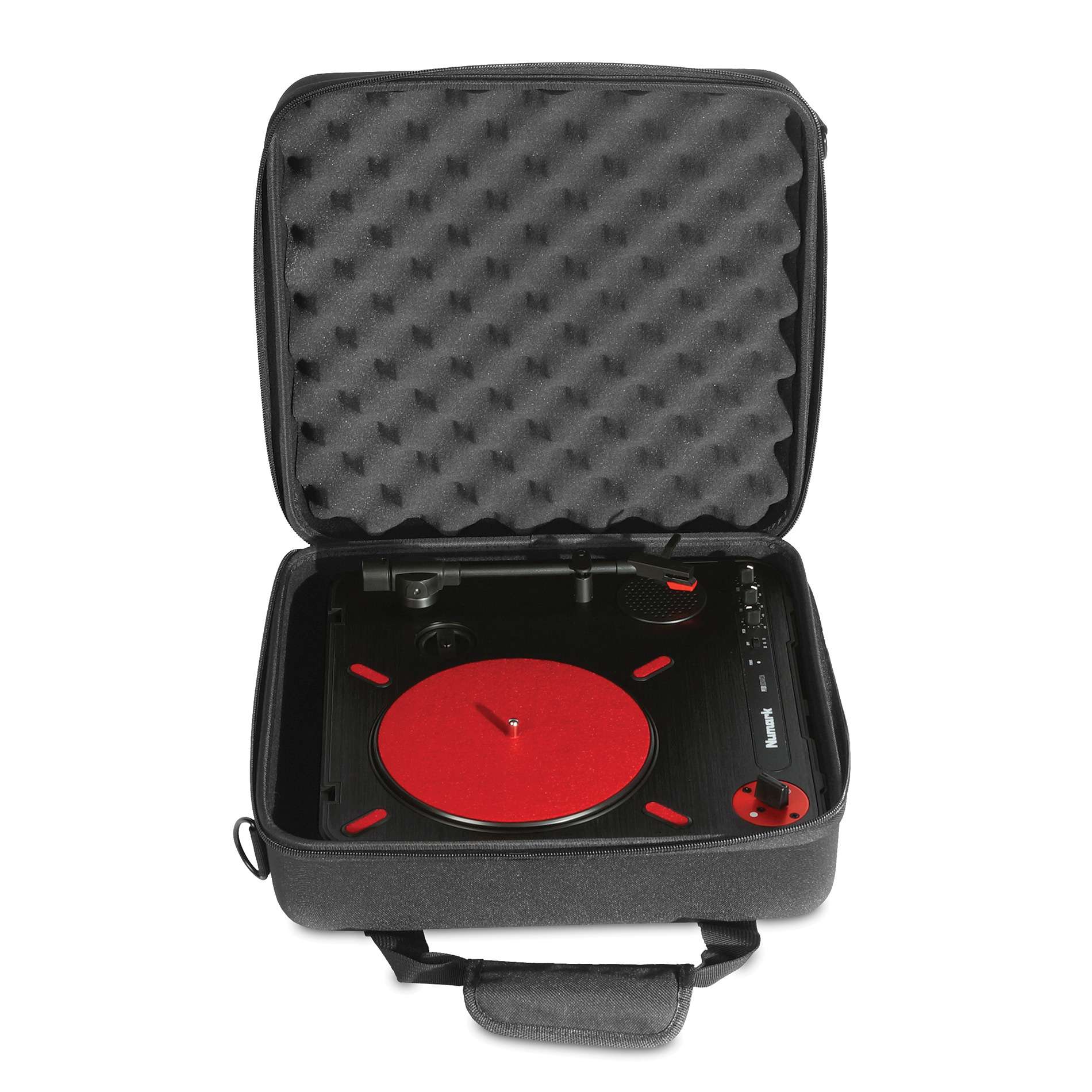 Udg Creator Pioneer Xdj-700 / Numark Pt01 Scratch Turntable Usb Hardcase Black - DJ-Tasche - Variation 6