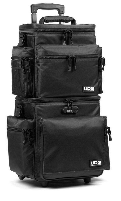 Udg Ultimate Slingbag Trolley Set Deluxe Black, Orange Inside Mk2 (without Cd Wallet 24) - DJ-Trolleytasche - Variation 1