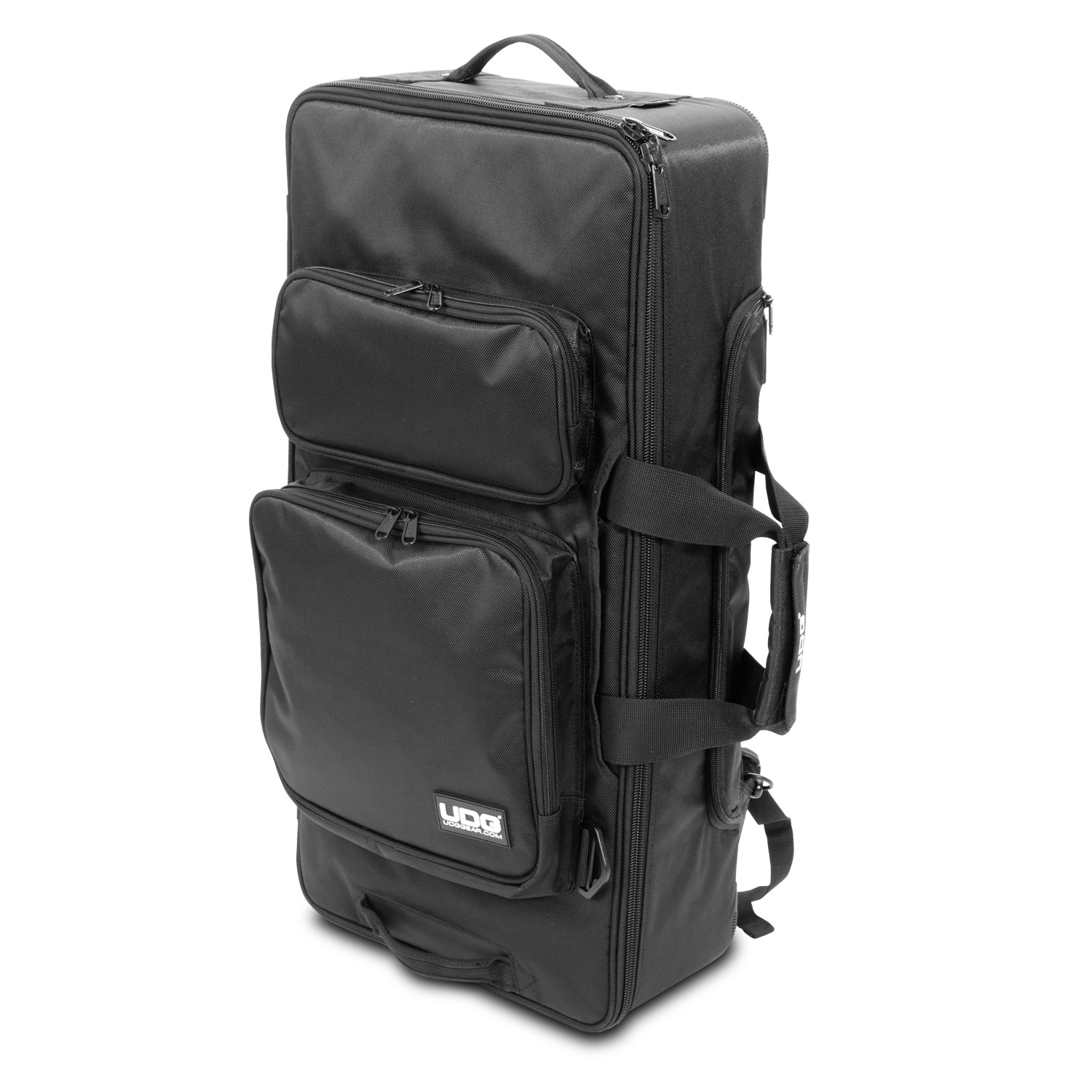 Udg Ultimate Midi Controller Backpack Large Black/orange Inside Mk2 - DJ-Trolleytasche - Variation 5