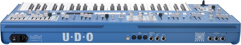 Udo Audio Super 6 Keyboard Blue - Synthesizer - Variation 4