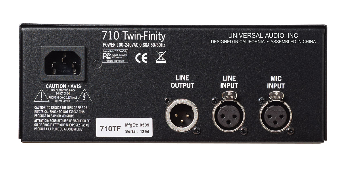 Universal Audio 710 Twin Finity - Vorverstärker - Variation 1