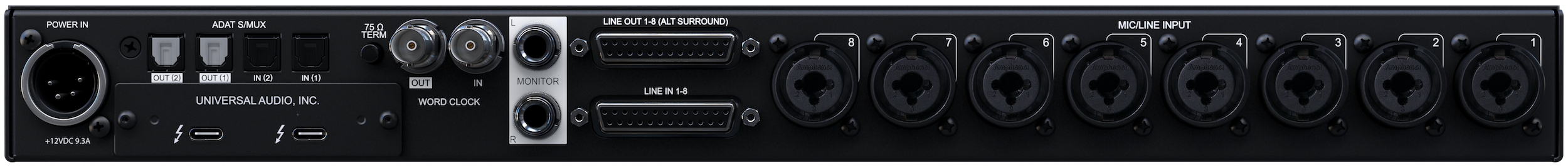 Universal Audio Apollo X8p - Thunderbolt audio interface - Variation 2