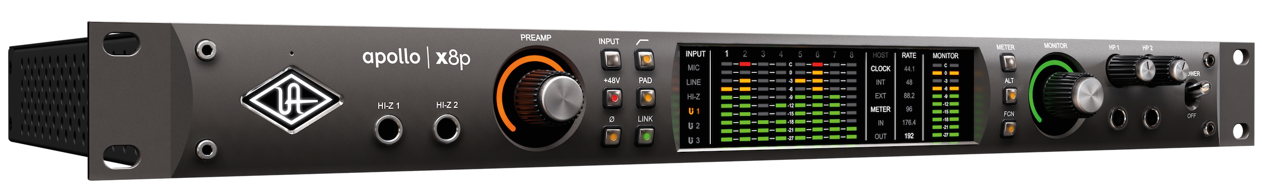 Universal Audio Apollo X8p - Thunderbolt audio interface - Variation 3