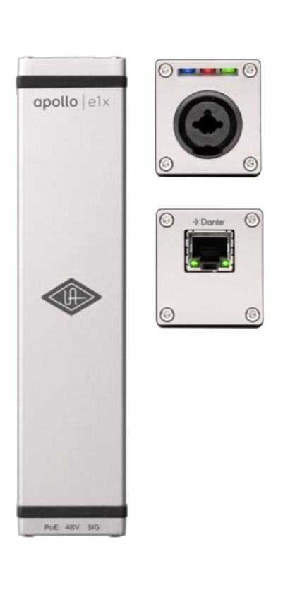 Universal Audio Apollo E1x PrÉampli Unison ContrÔlable À Distance Via Dante - Vorverstärker - Variation 2