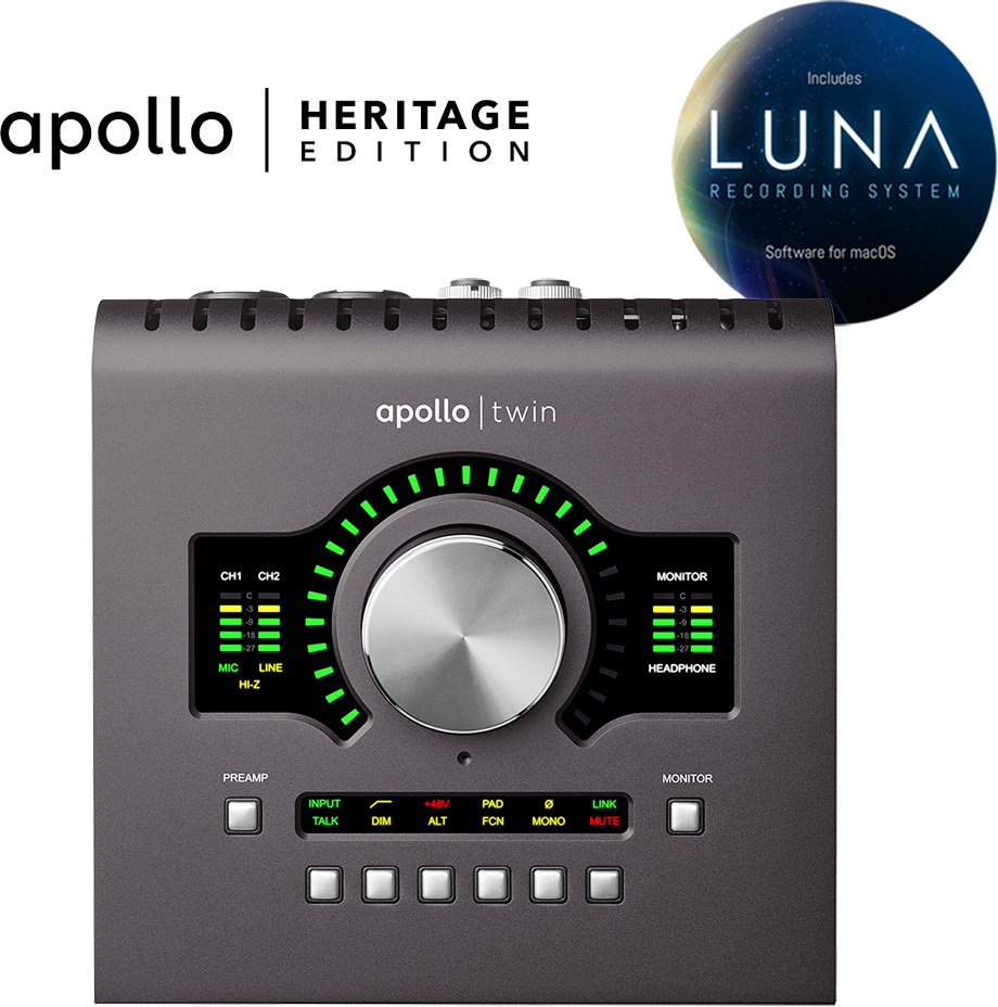 Universal Audio Apollo Twin Duo Mkii Heritage Edition - Thunderbolt audio interface - Main picture