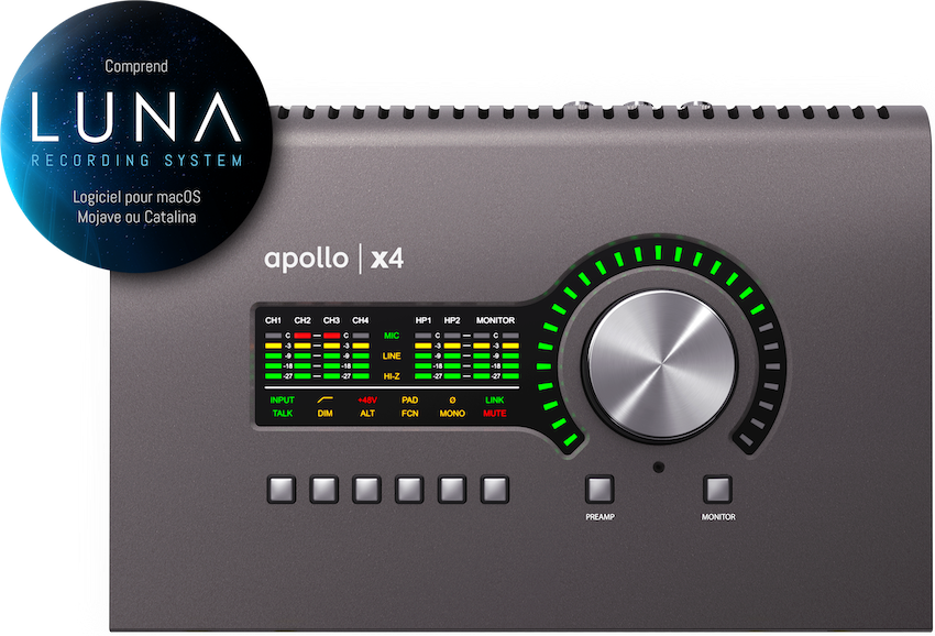 Universal Audio Apollo X4 - Thunderbolt audio interface - Main picture
