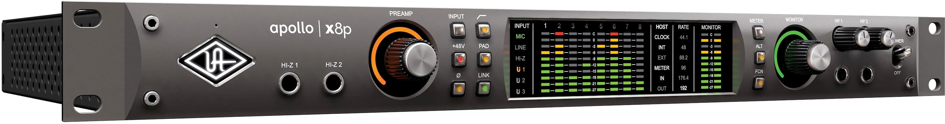 Universal Audio Apollo X8p - Thunderbolt audio interface - Main picture
