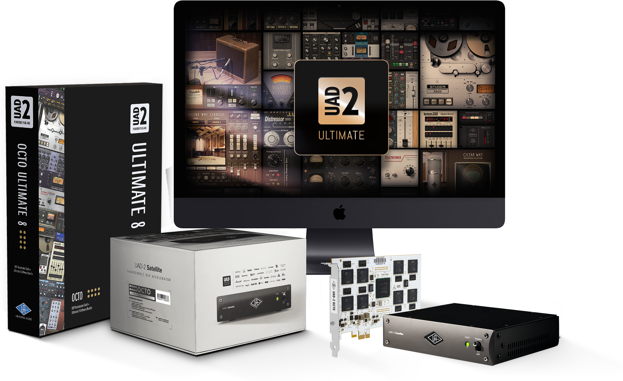 Universal Audio Uad-2 Octo Ultimate 8 Pcie - Andere formate (madi, dante, pci...) - Main picture