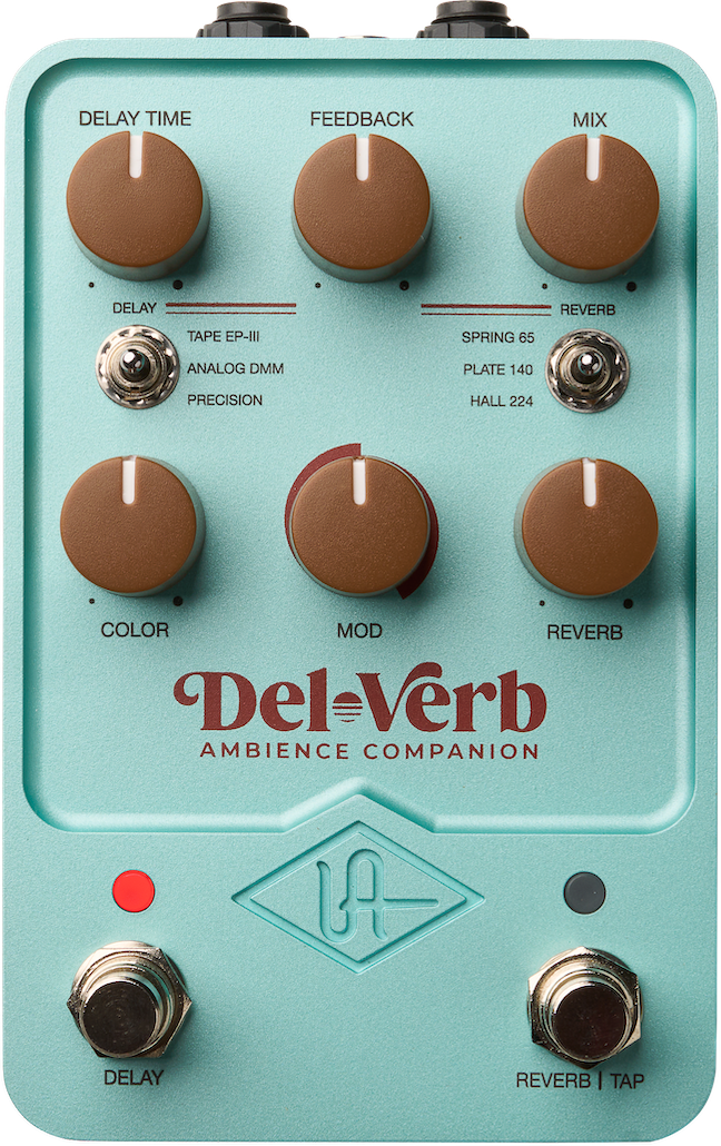 Universal Audio Uafx Del-verb Ambience Companion - Reverb/Delay/Echo Effektpedal - Main picture