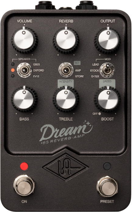 Universal Audio Uafx Dream '65 Reverb Amplifier - Gitarrenverstärker-Modellierungssimulation - Main picture